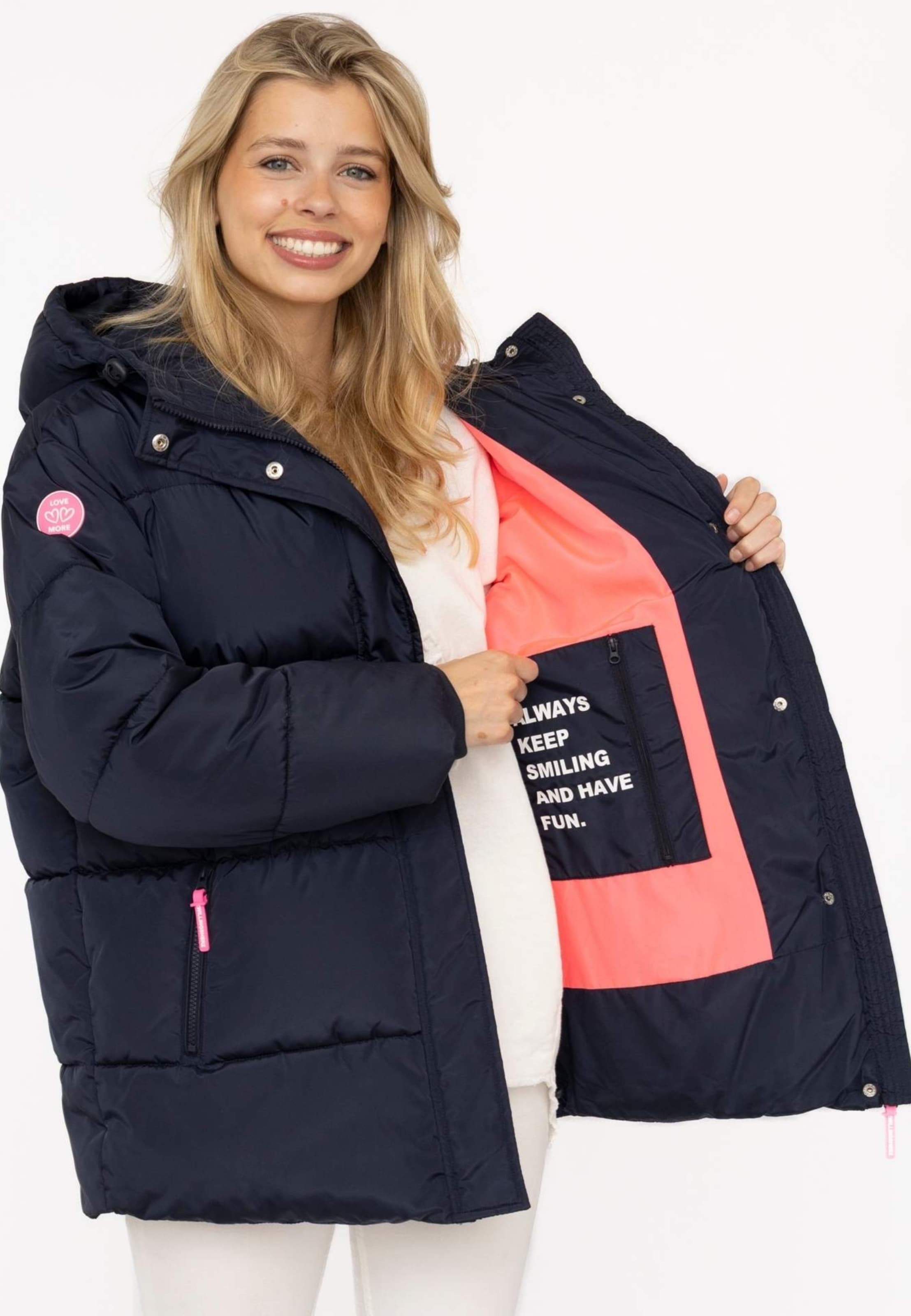 Veste mi-saison Zwillingsherz en bleu