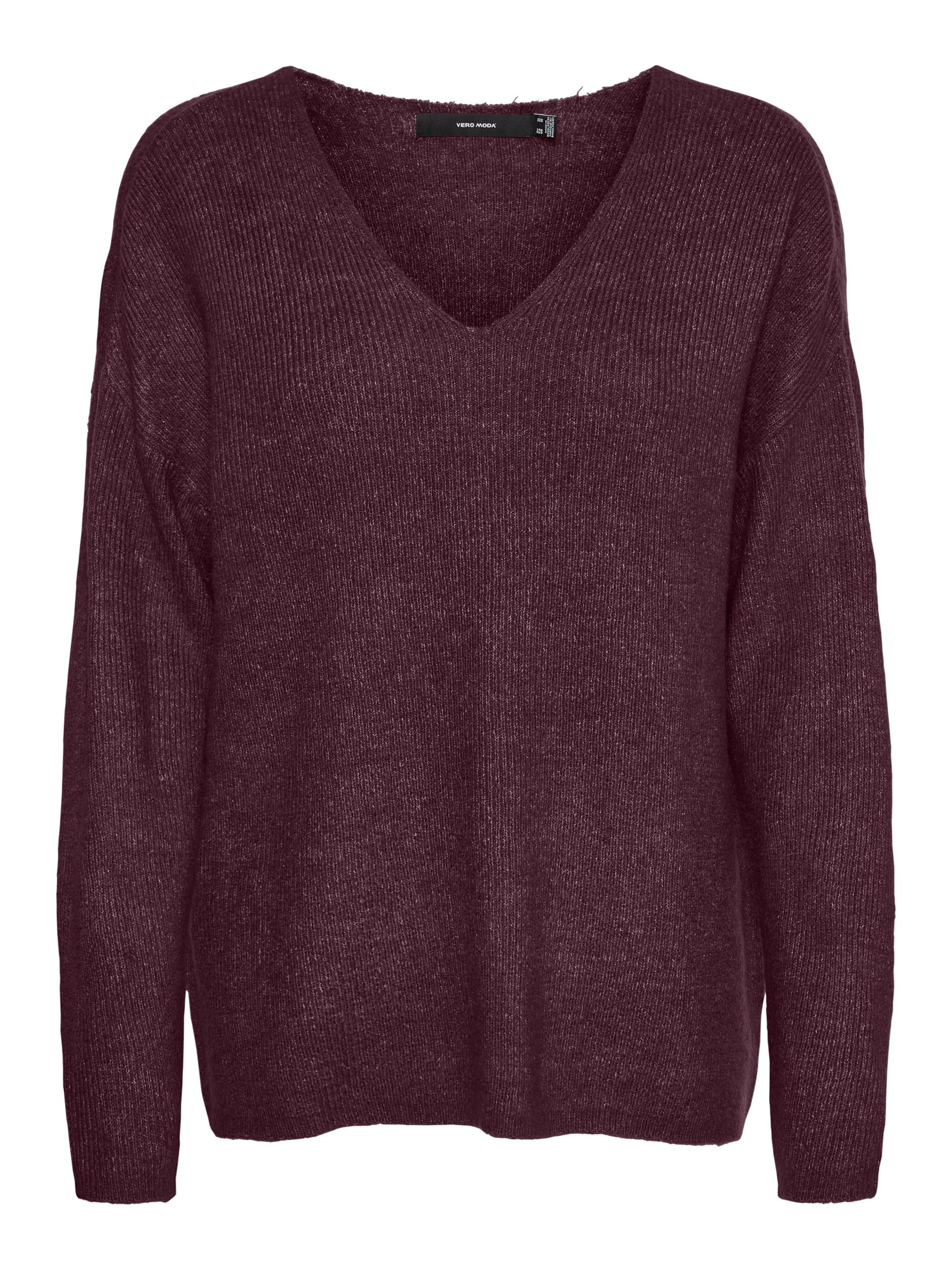 Pull-over 'Lefile' VERO MODA en rouge : devant