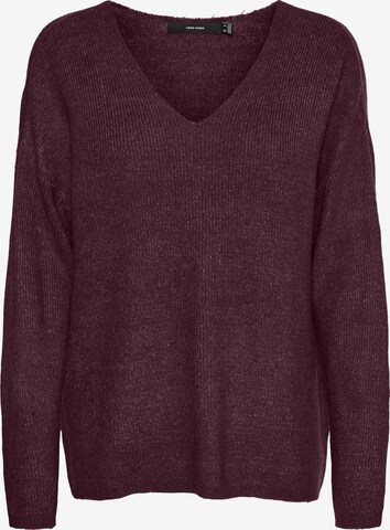 VERO MODA Sweater 'Lefile' in Red: front