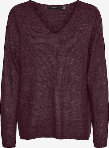 VERO MODA Sweater 'Lefile' in Red: front
