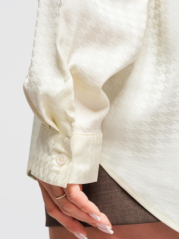 Ombre Shirt in Beige