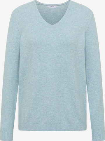 CECIL Sweater in Blue: front