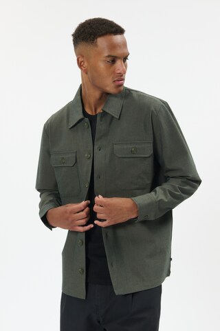 Fit confort Veste mi-saison 'MADamo' Matinique en vert : devant