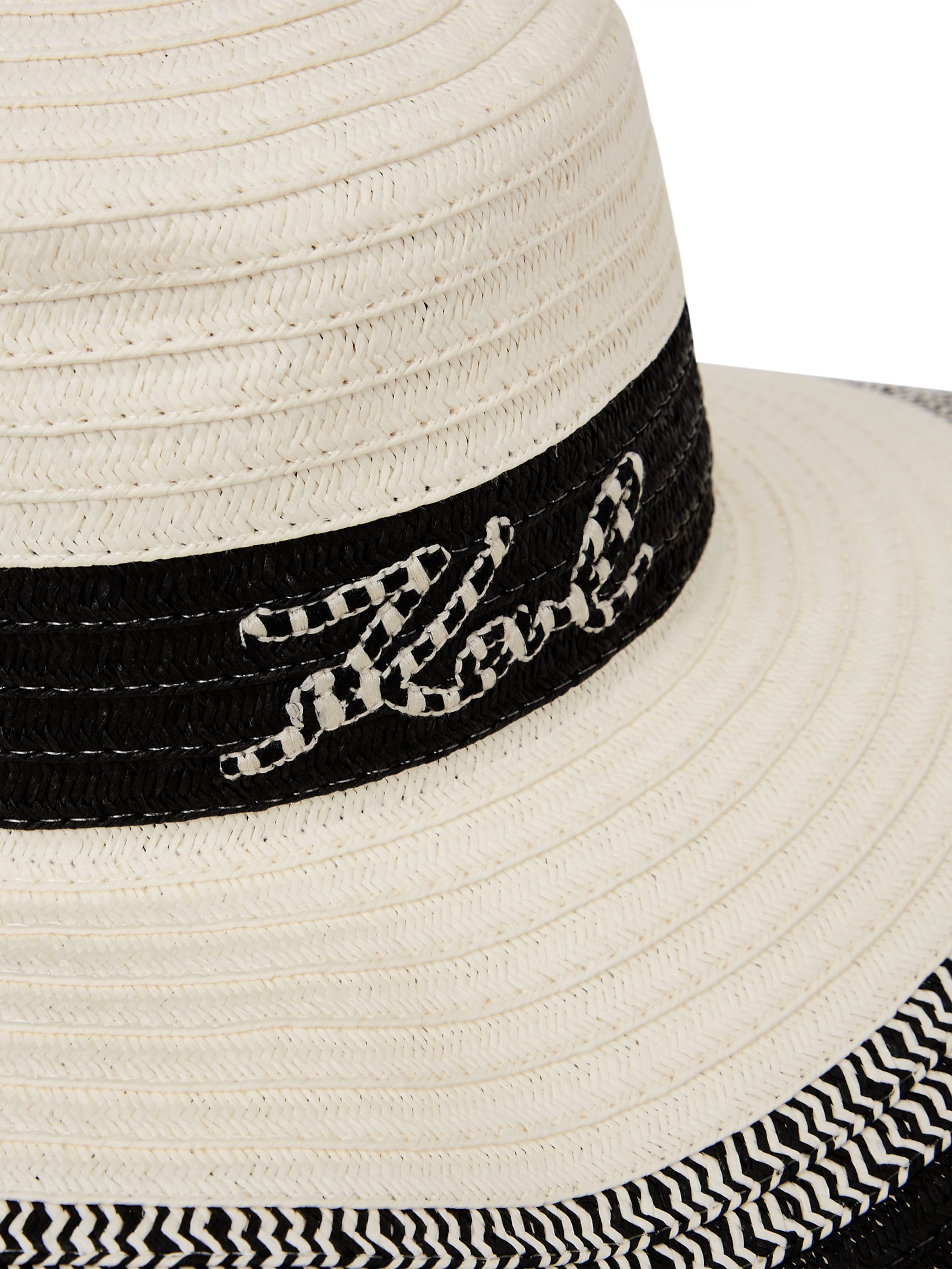 balts Karl Lagerfeld Hūte