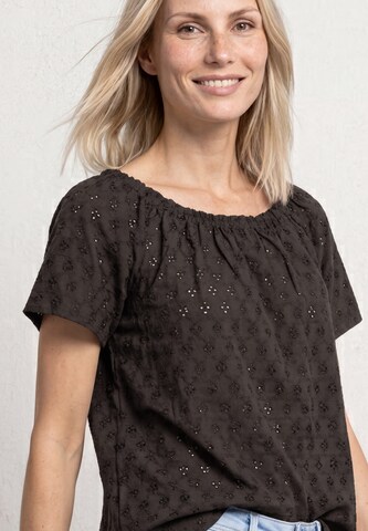 STREET ONE Bluse in Braun