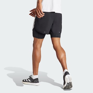 juoda ADIDAS PERFORMANCE Standartinis Sportinės kelnės 'Own The Run'
