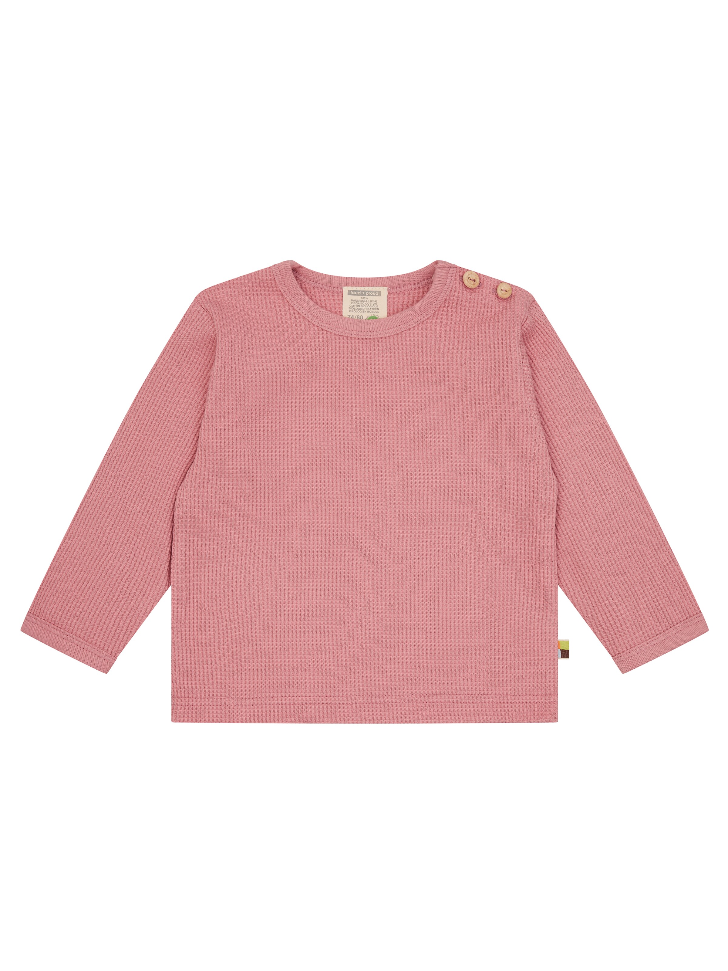 loud + proud Shirt in Pink: front