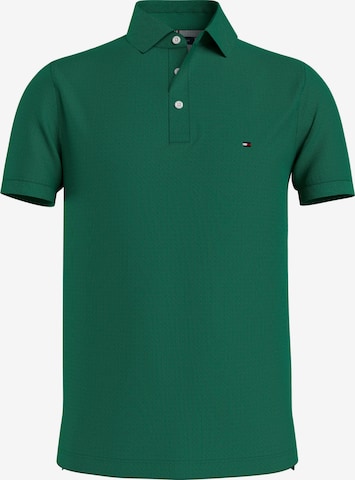 TOMMY HILFIGER Poloshirt 'CORE 1985 SLIM POLO' in Grün: Vorderseite
