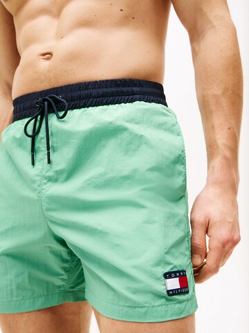 Tommy Hilfiger Underwear Плавательные шорты 'Heritage' в Зеленый