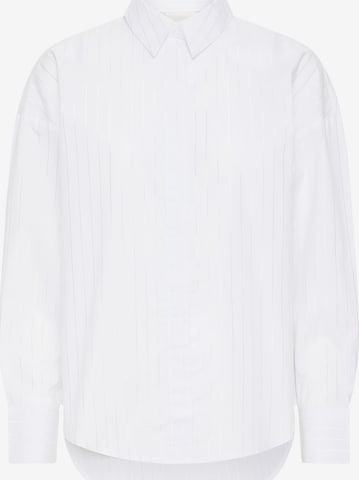 ICHI Blouse in White: front