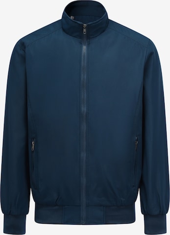 YOUTHUP Between-Season Jacket 'Tragekomfort' in Blue: front