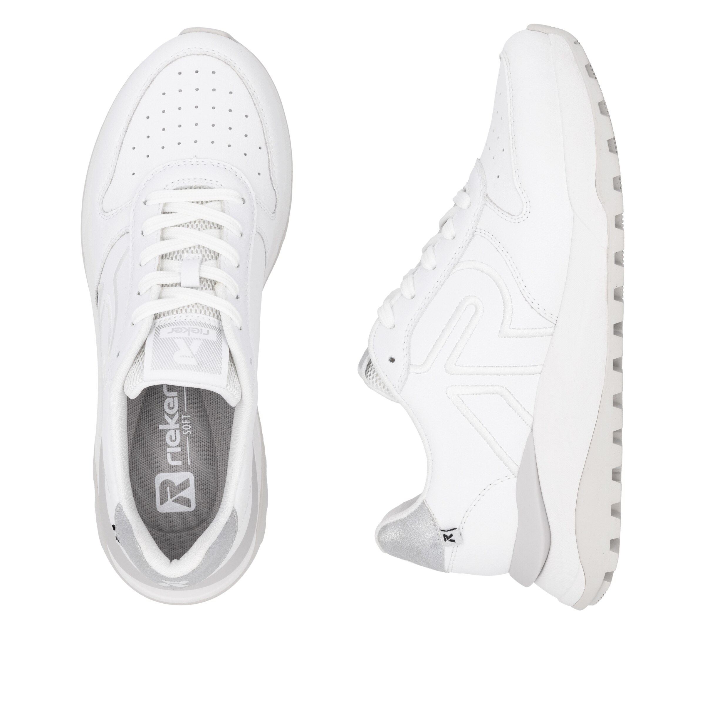 Rieker Sport Sneaker in Weiß