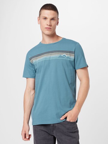Ragwear - Camisa 'HAKE' em azul: frente