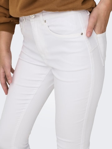 ONLY Skinny Jeansy 'POWER' w kolorze biały