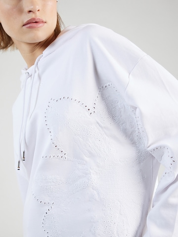 Sweat-shirt 'Elphala' BOSS en blanc