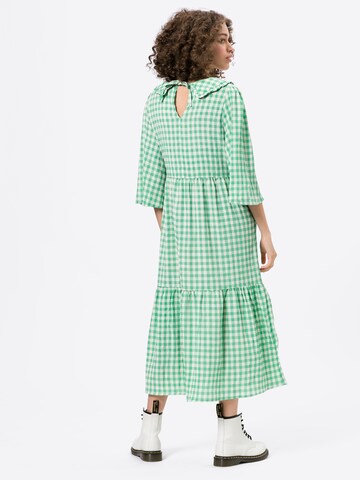 Lollys Laundry Shirt Dress 'Sonya' in Green