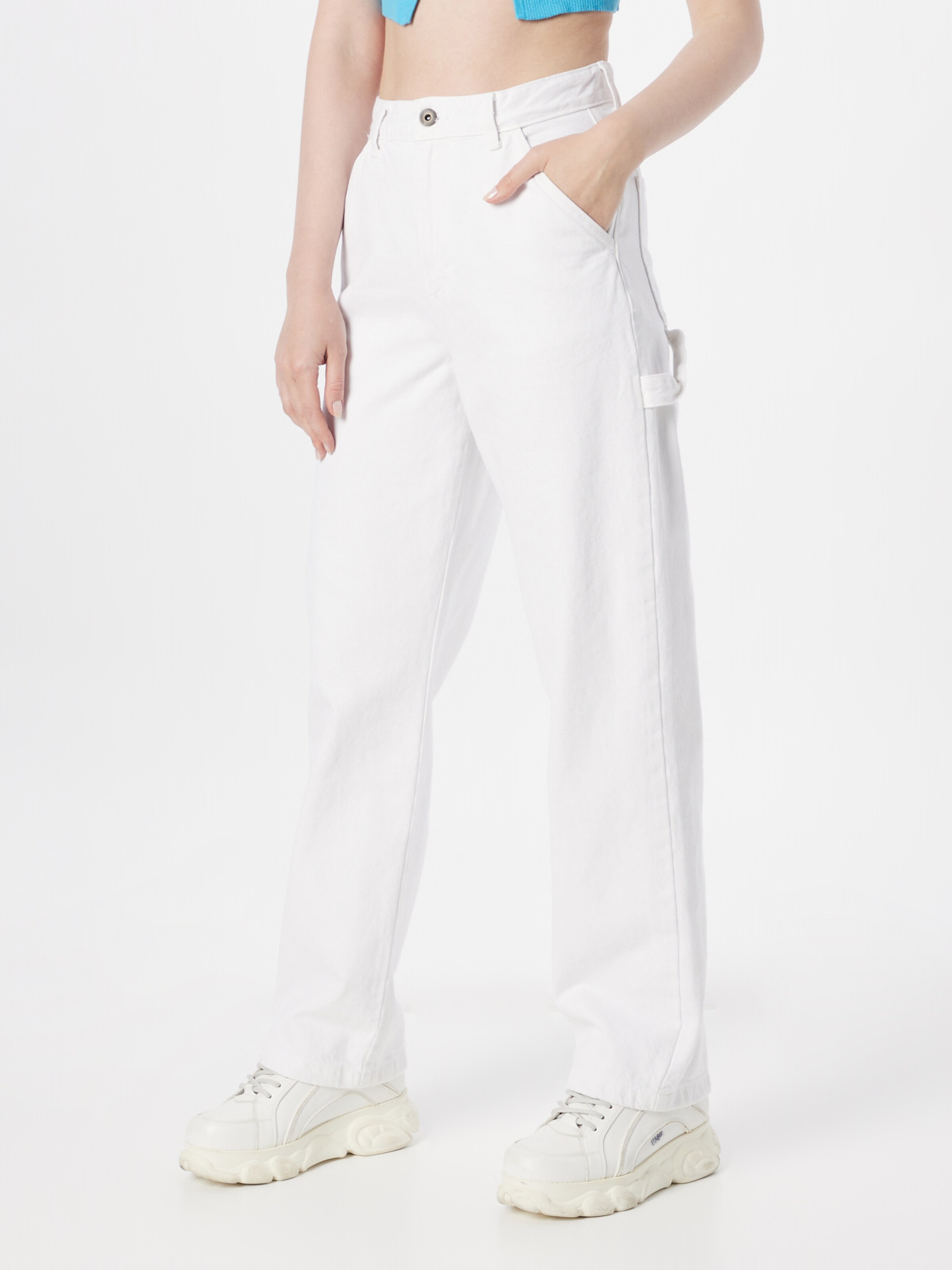 Cotton On Wide leg Jeans in White | ABOUT YOU