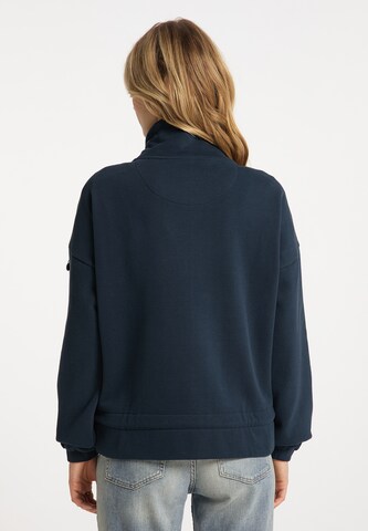 DreiMaster Vintage Zip-Up Hoodie in Blue