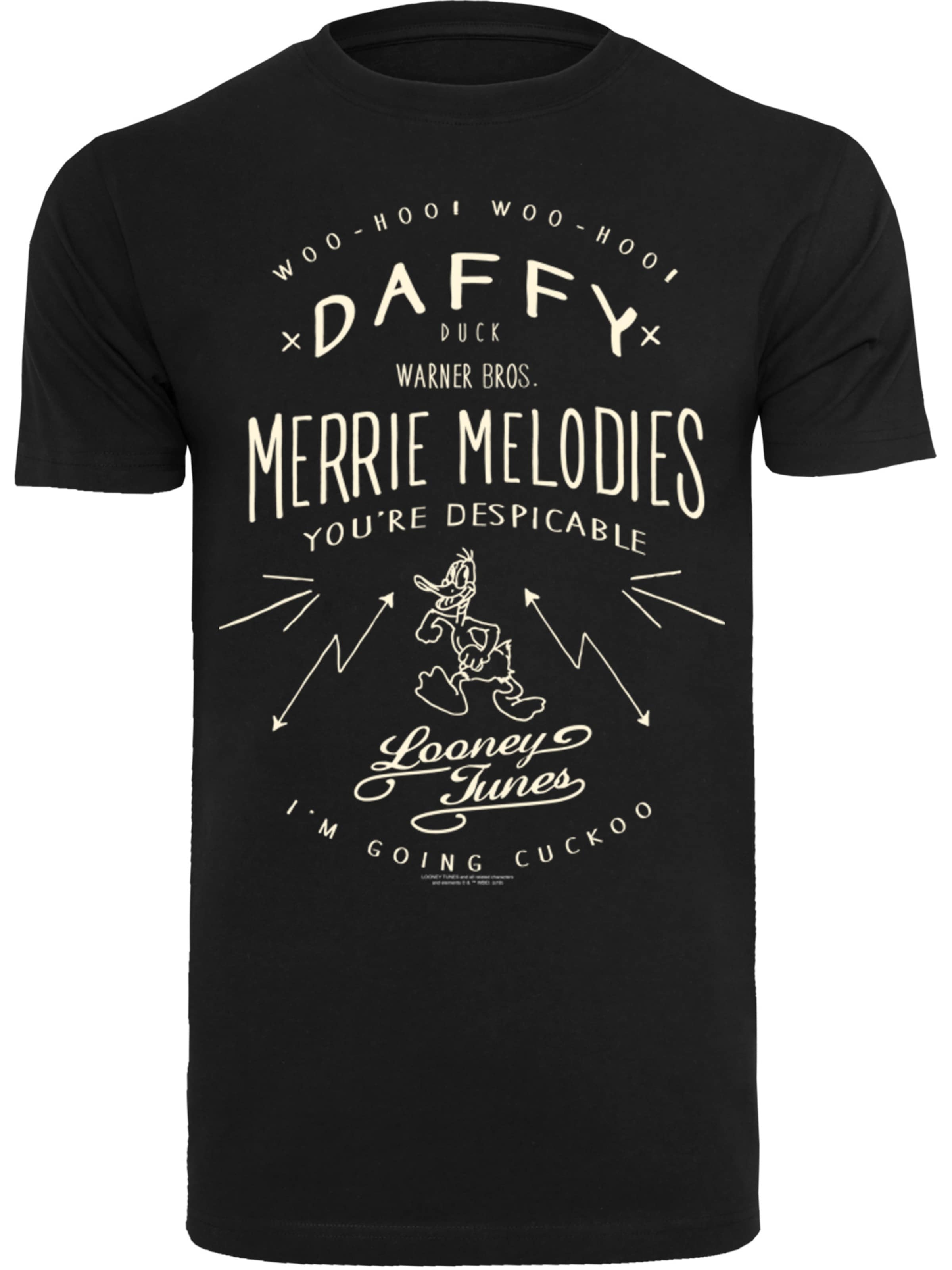 F4NT4STIC Shirt in Zwart: voorkant