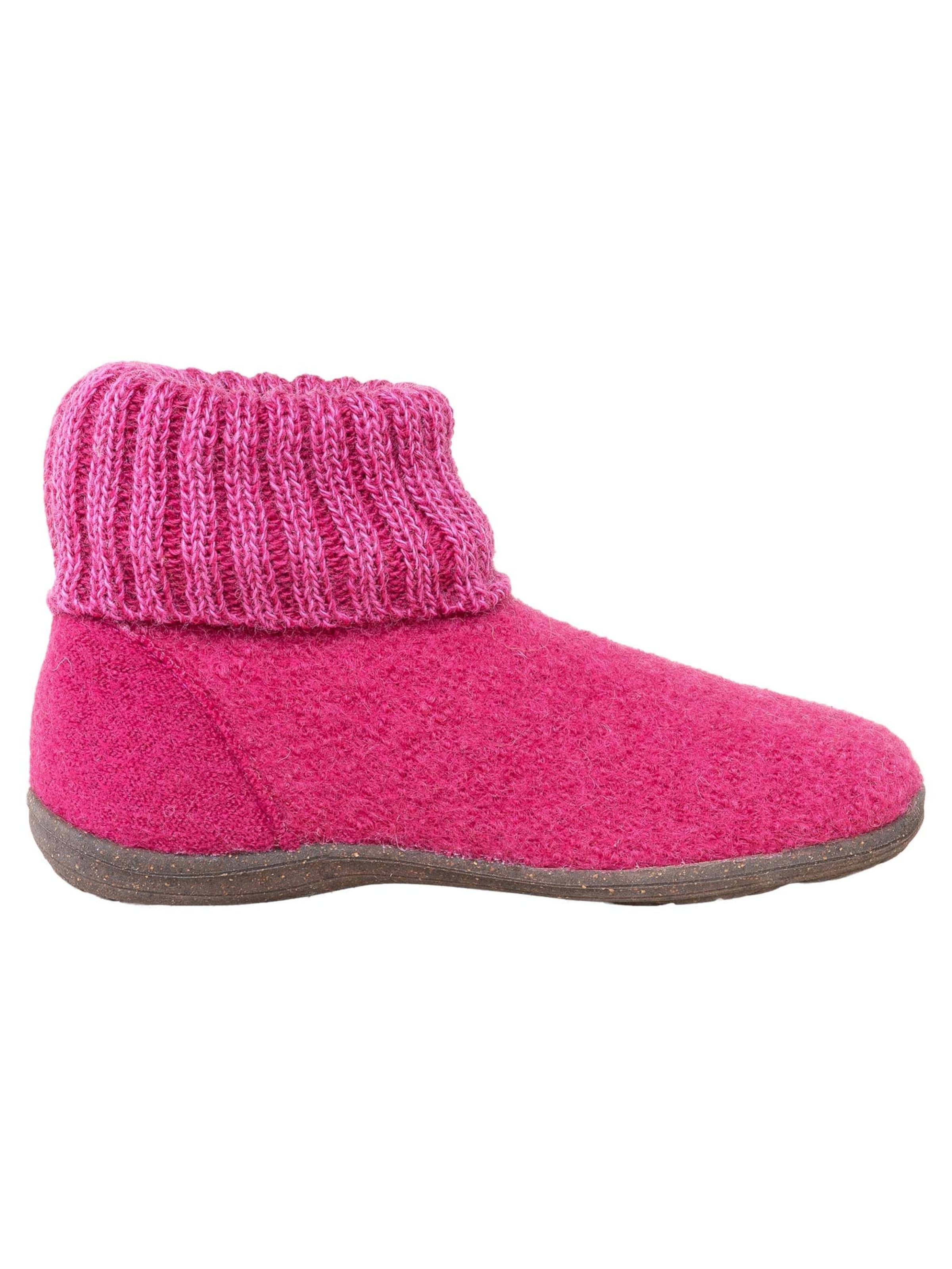 Gottstein Slippers 'Alpine Boot RU' in Pink