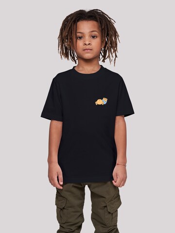 T-Shirt 'Winnie Pooh' F4NT4STIC en noir : devant
