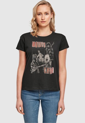 T-shirt 'Motley Crue - Vintage Punk Collage Box' Merchcode en noir : devant