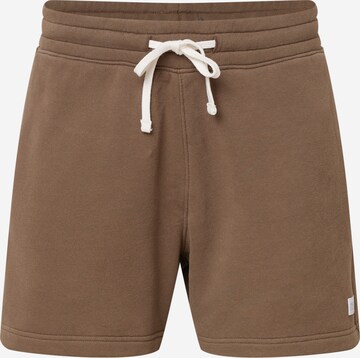 HOLLISTER Regular Pants in Brown: front