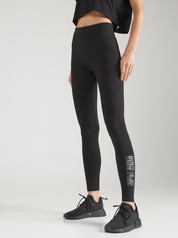 ONLY PLAY - Skinny Pantalón deportivo 'ONPDUST' en negro: frente