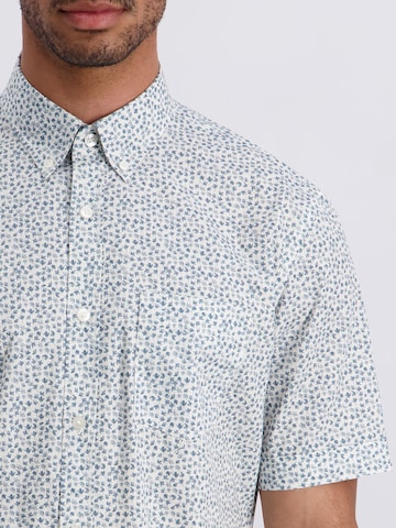 PIERRE CARDIN Regular fit Overhemd in Blauw