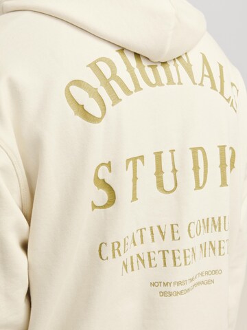 Sweat-shirt JACK & JONES en beige