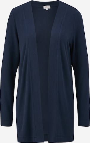 s.Oliver Knit cardigan in Blue: front