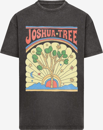 F4NT4STIC Shirt 'US National Parks Joshua Tree' in Black: front