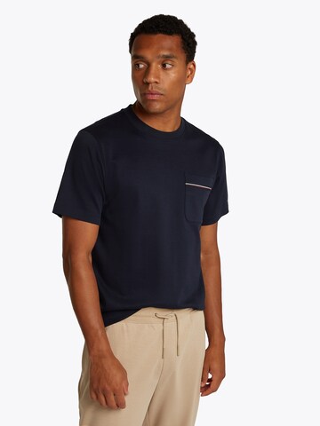TOMMY HILFIGER Tričko - Modrá: predná strana