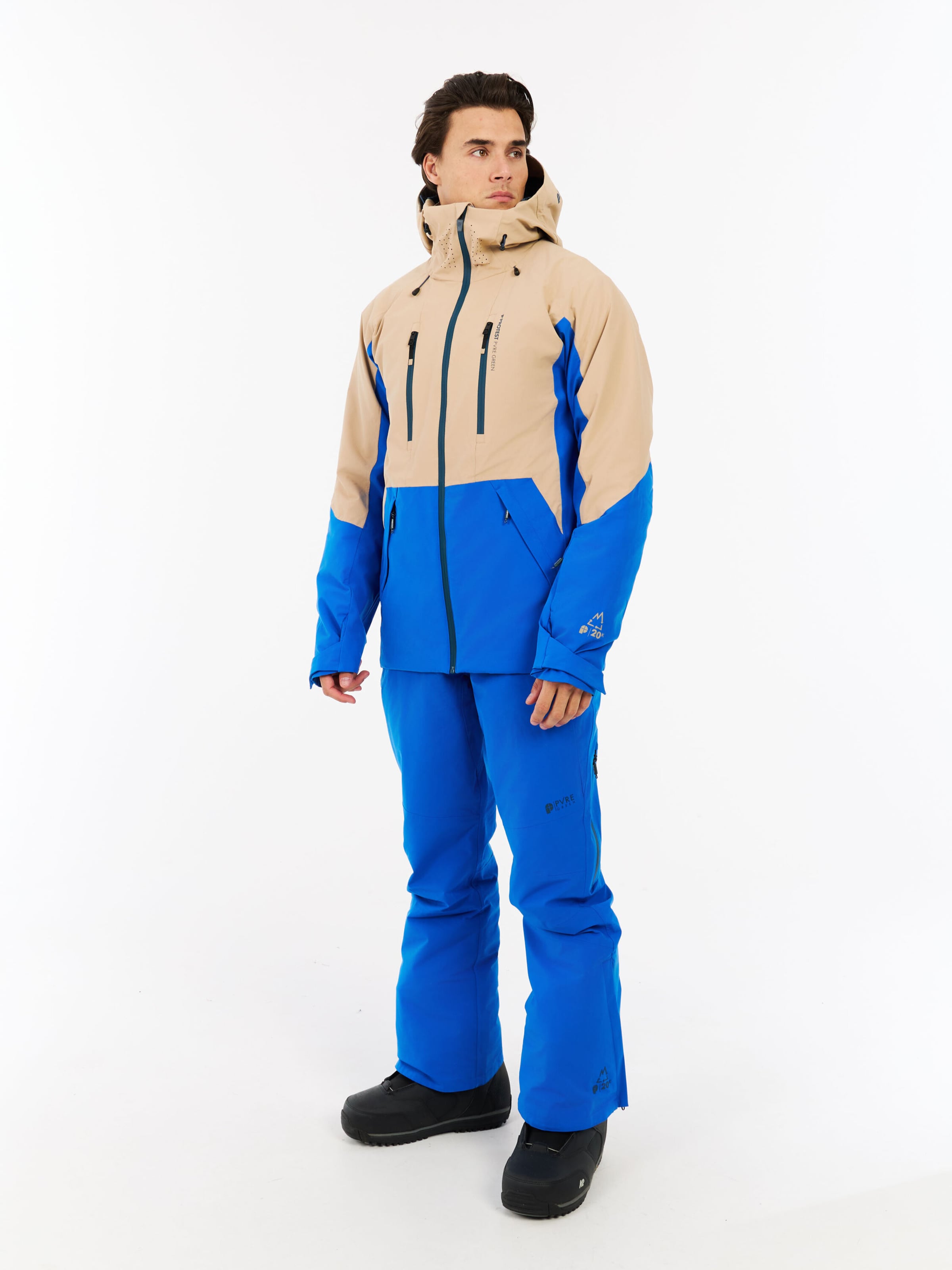 PROTEST Sportjacke 'PRTZoot'‌‌‌‌‌‌‌‌‌‌ in Blau: Vorderseite