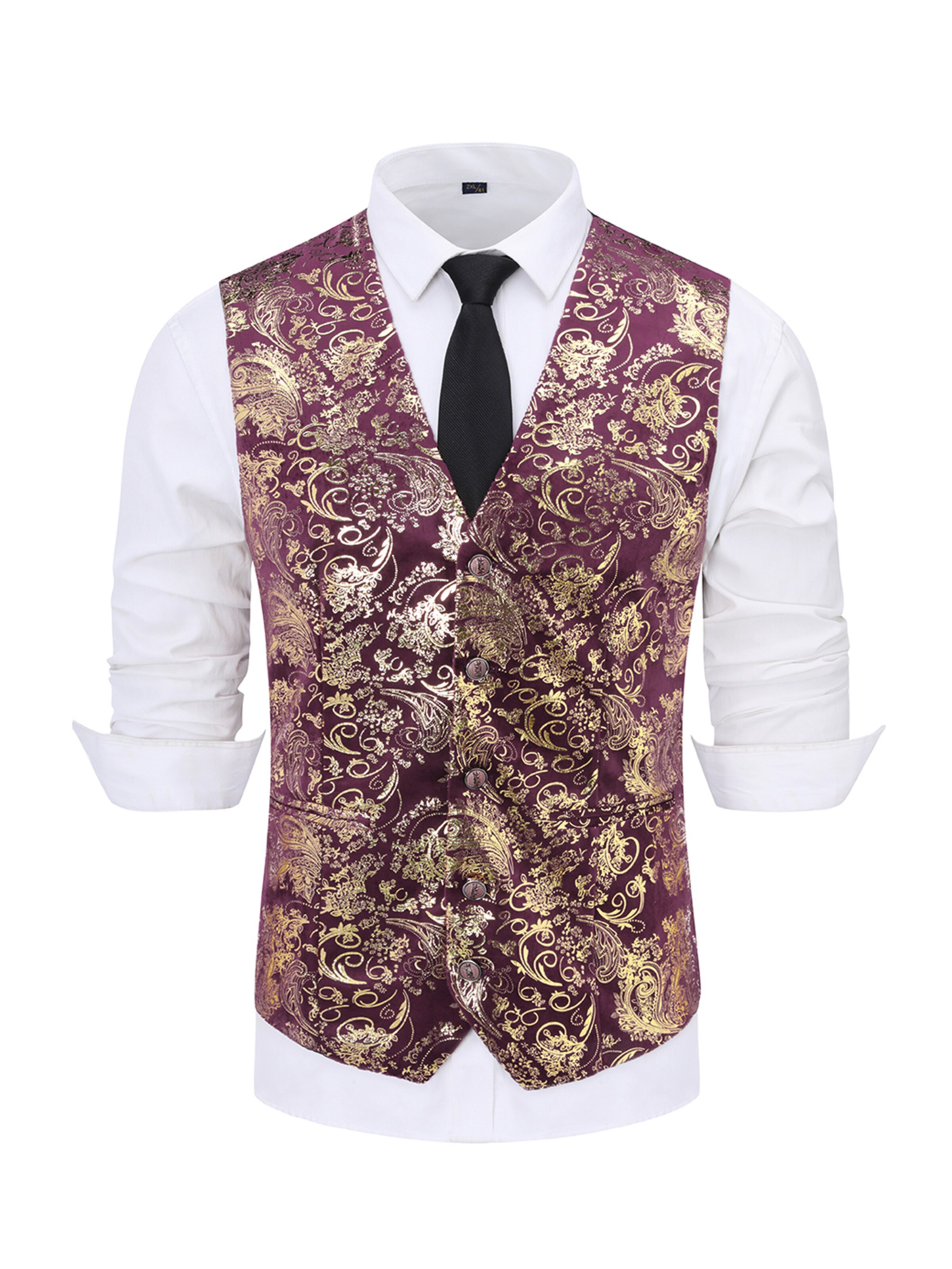 Youthup Vest in Purple: front