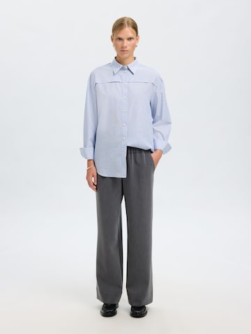 SELECTED - Blusa en azul