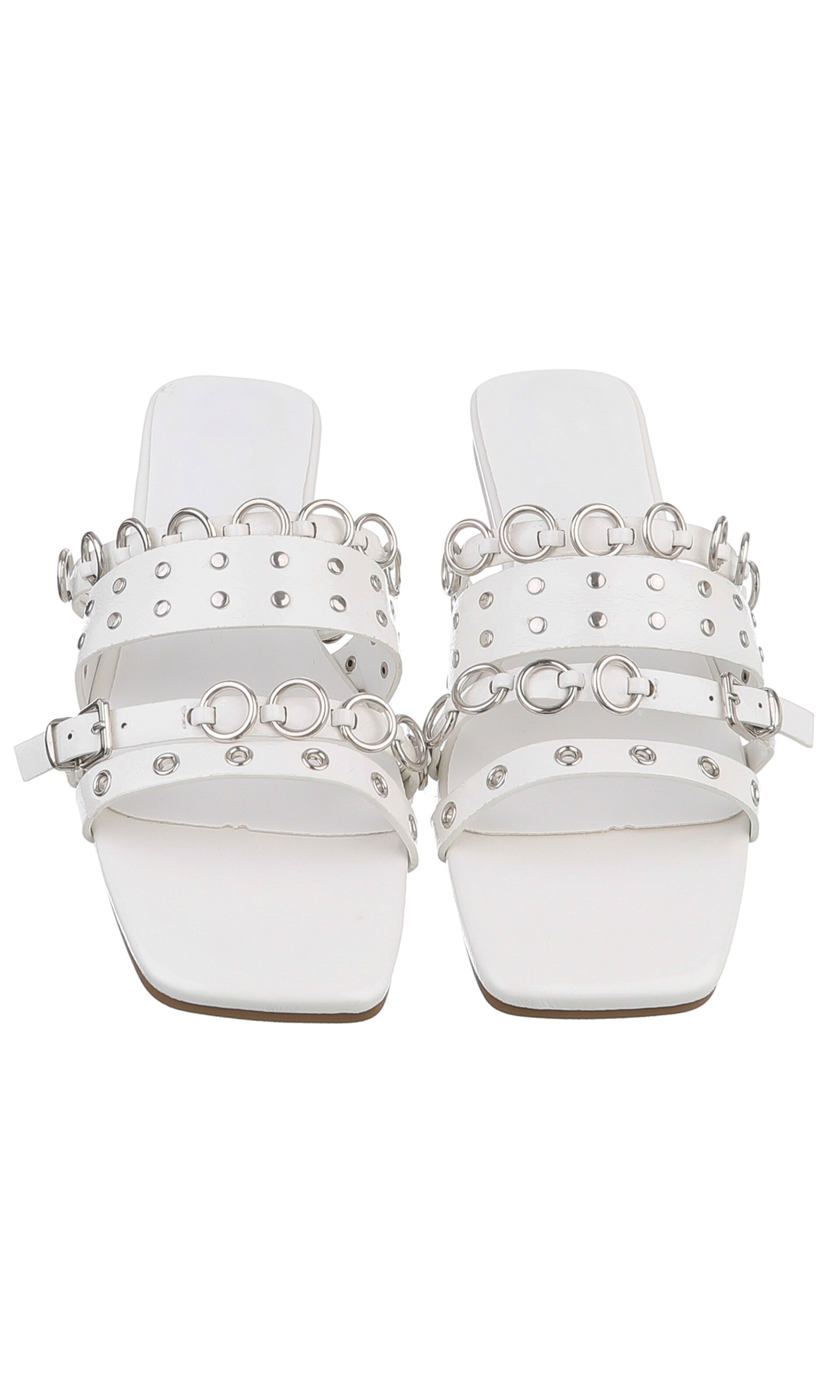 Ital-Design Mules in White