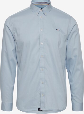 FQ1924 Regular fit Button Up Shirt 'Halvar' in Blue: front