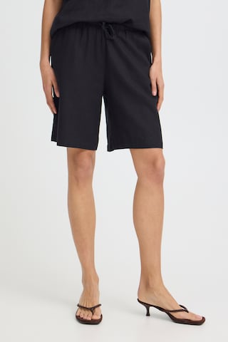 b.young - Loosefit Calças 'BYFalakka' em preto