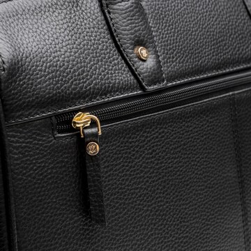 Sacs à main 'Bologna Leather' Lazarotti en noir