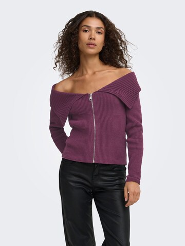 ONLY Strickjacke 'ONLElly' in Rot