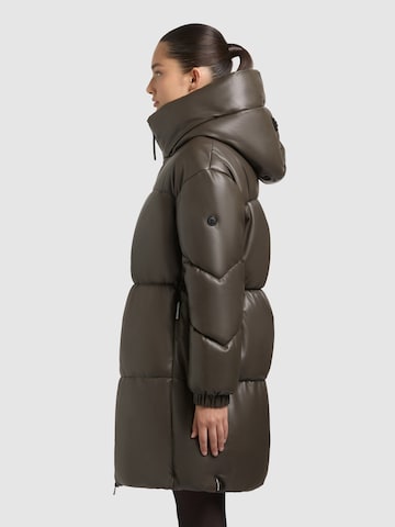 khujo Winter coat 'LORSA' in Brown