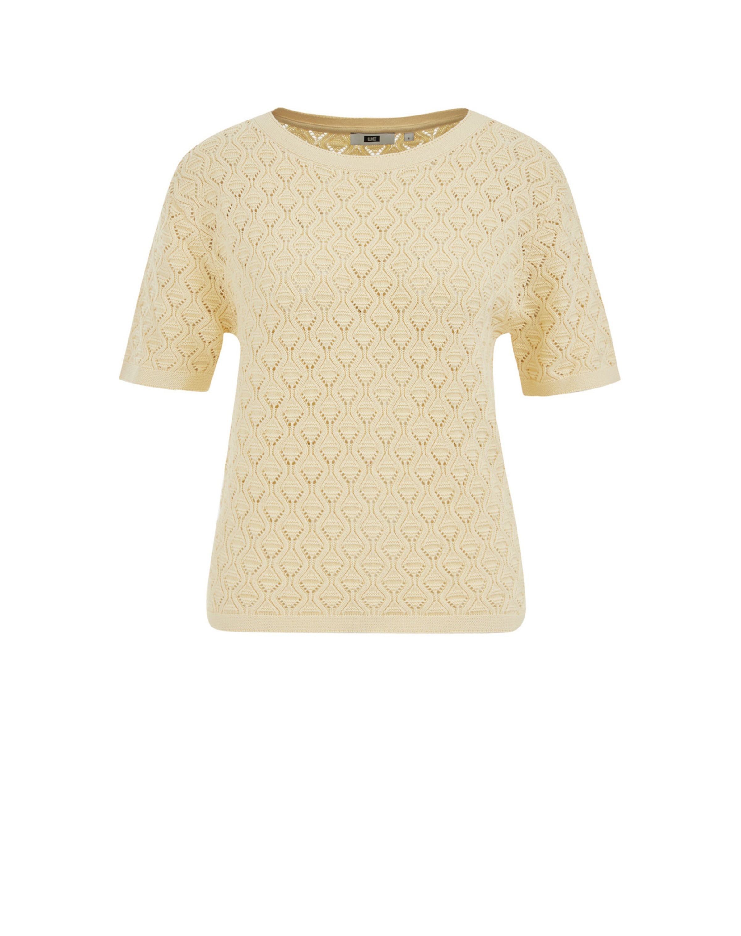 WE Fashion Pulover | rumena barva: sprednja stran