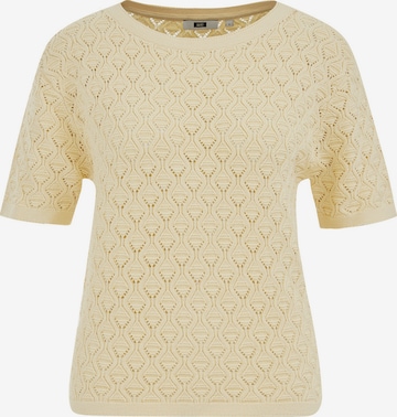 WE FashionPulover - žuta boja: prednji dio