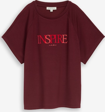 TOM TAILOR Shirt in Red: front