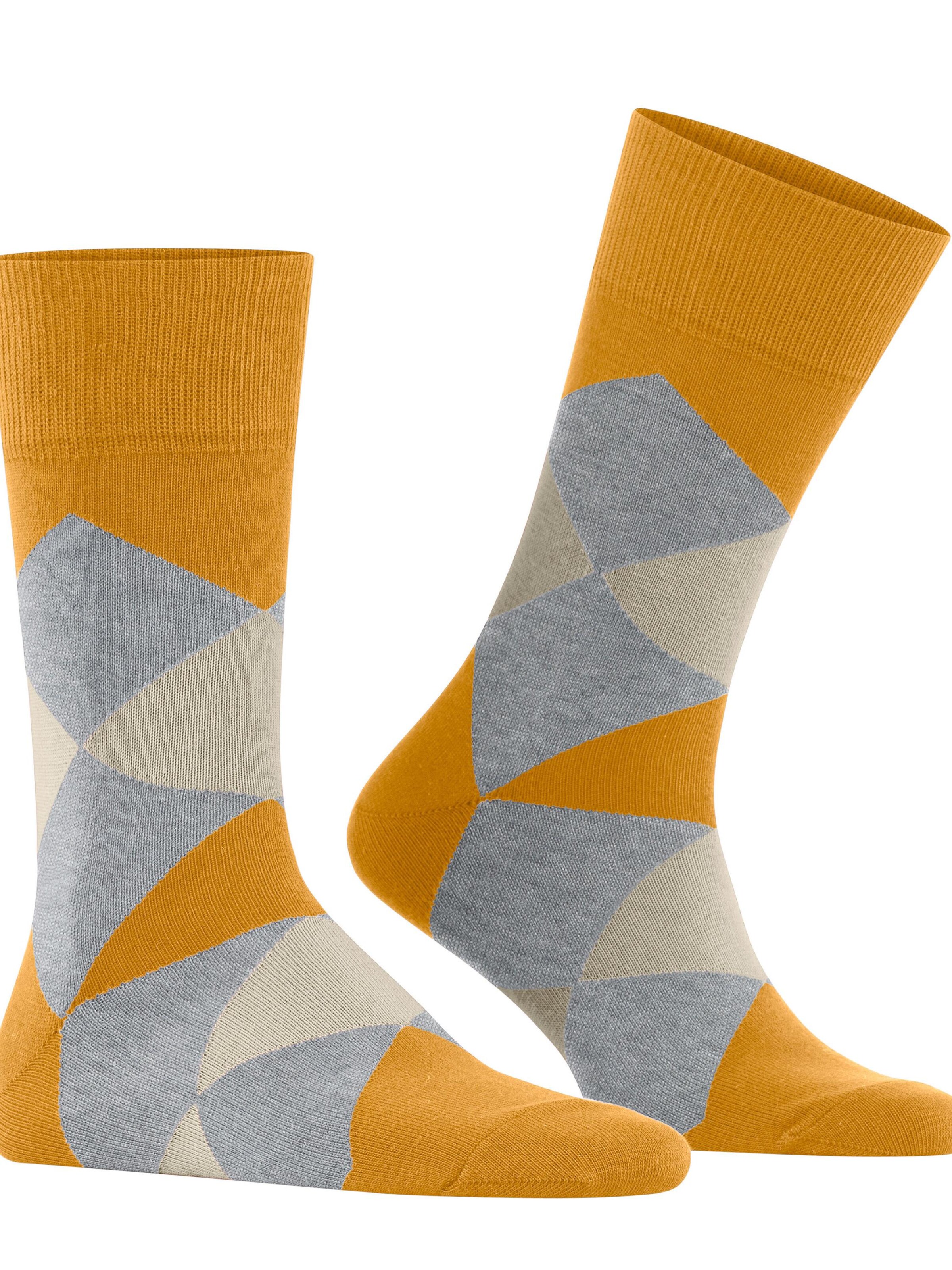 BURLINGTON Socks 'Clyde' in Yellow