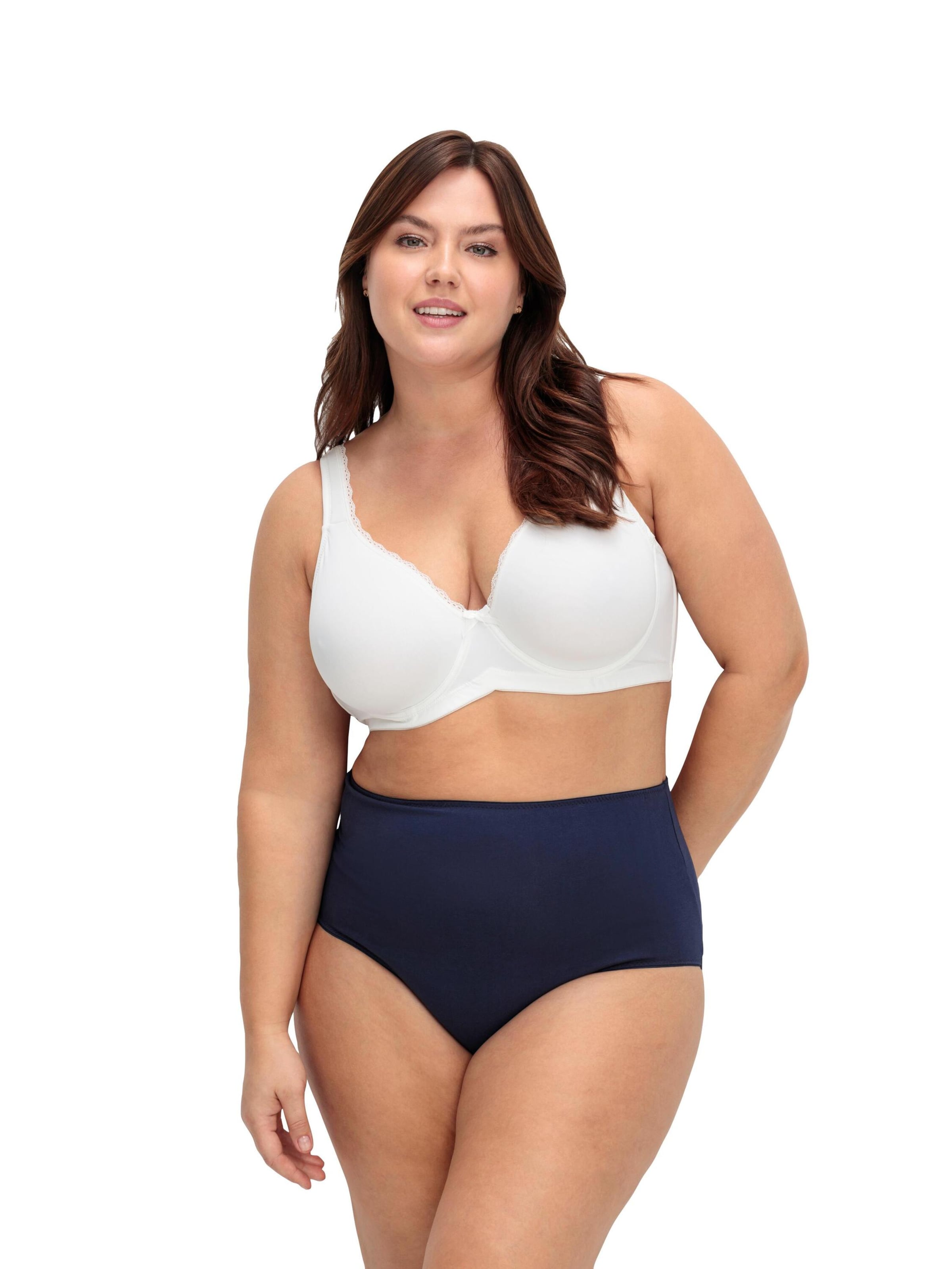 SHEEGO Бюстгальтер-минимайзер Бюстгальтер в Синий