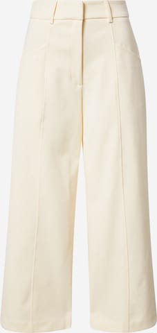 ICHI Wide Leg Hose in Beige: predná strana