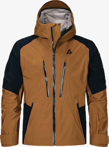 Veste outdoor 'Lufeld' Schöffel en marron : devant