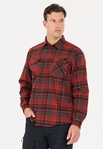Whistler Regular Fit Hemd 'Bargo' in Rot: Vorderseite